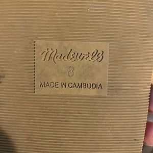 Madewell Sandals, size 8